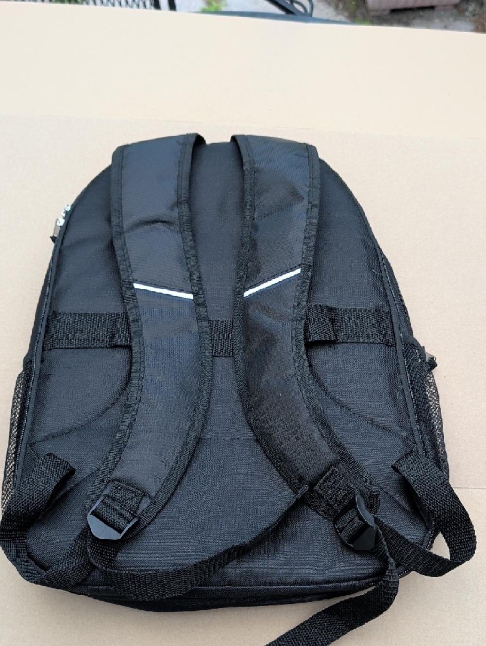 Mercedes-Benz Black Backpack Front Logo Roomy Sleek Chic Signature Unisex - Picture 7 of 13